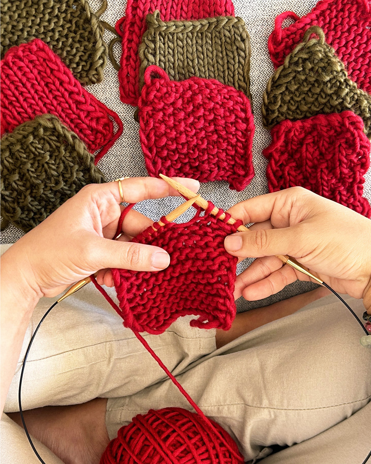 Stitch Sampler Kit: Learn The Basics Knitting Kit - Coming Soon