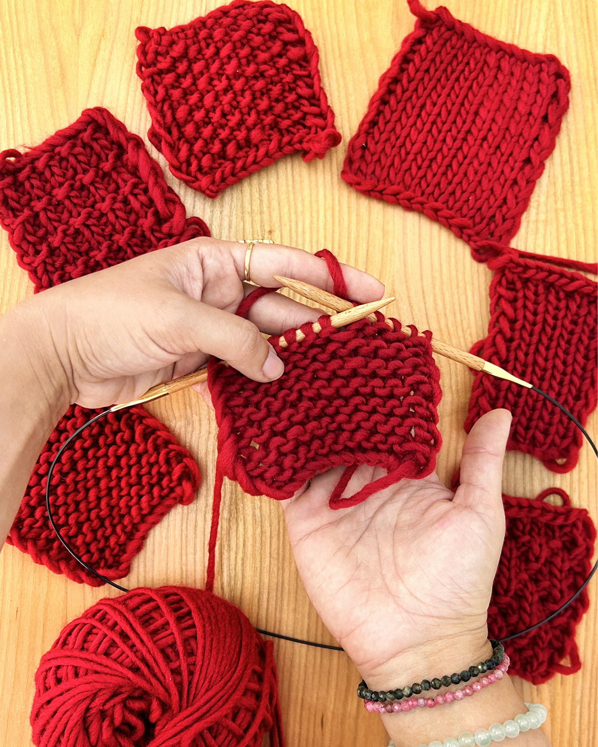 Stitch Sampler Kit: Learn The Basics Knitting Kit - Coming Soon