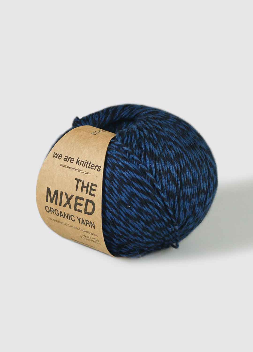 The Mixed Yarn Navy Blue