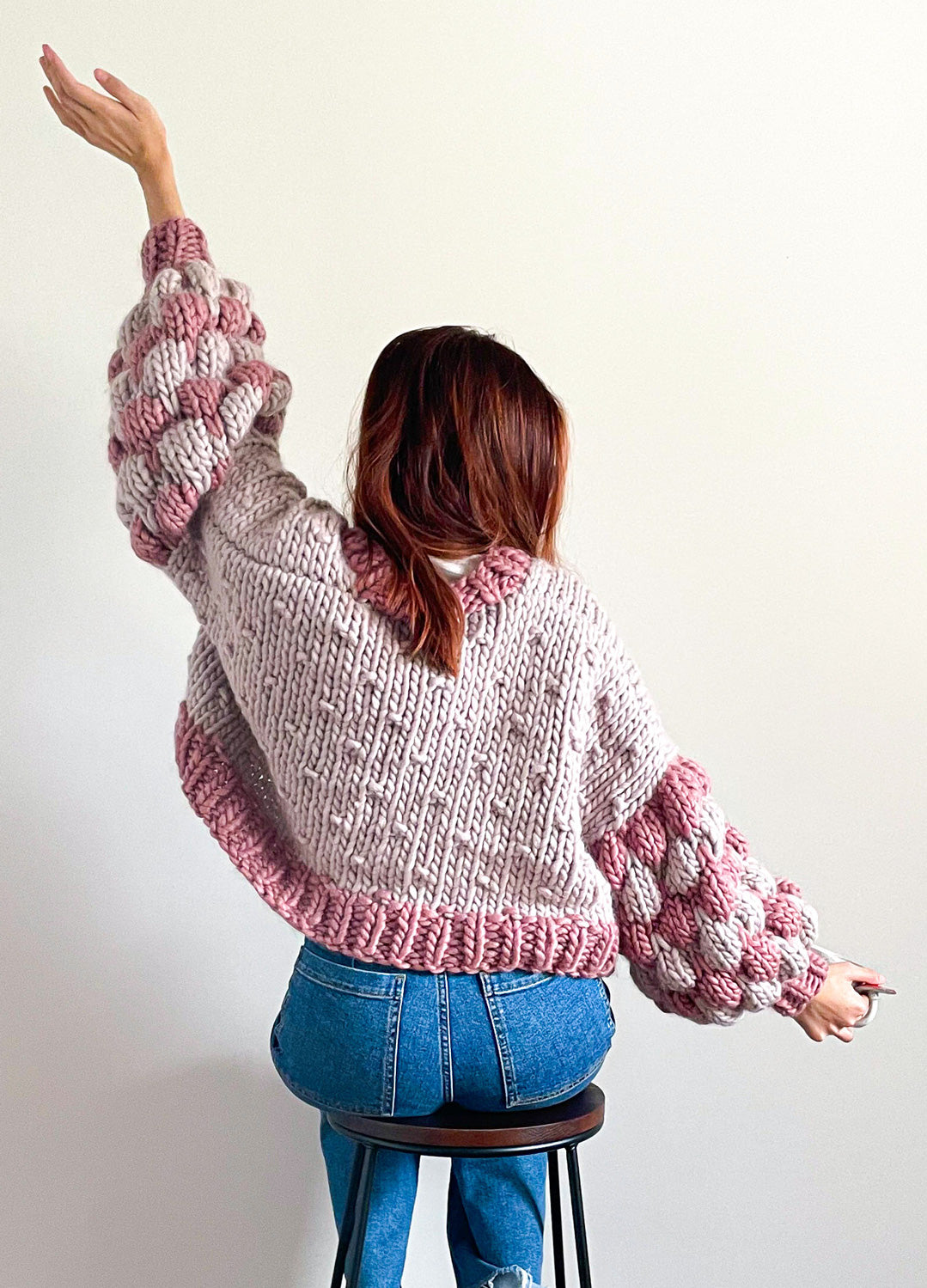 The Social Bubble Cardigan x Beatific Brenda Kit