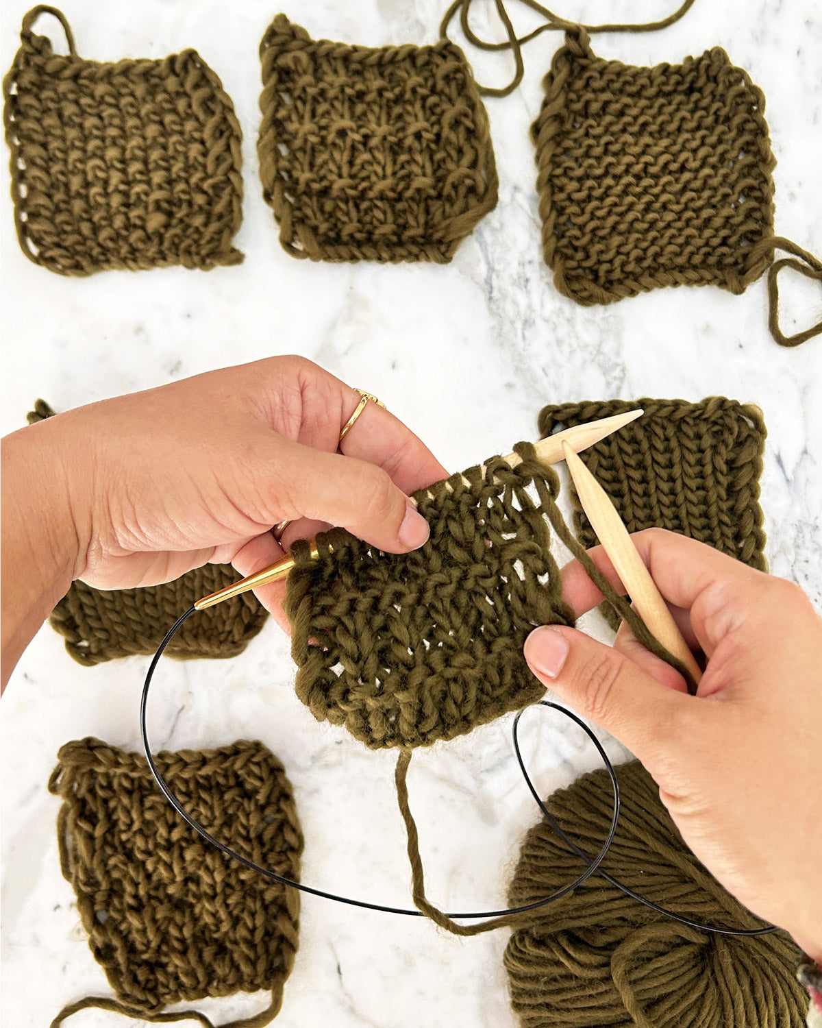 Stitch Sampler Kit: Learn The Basics Knitting Kit - Coming Soon