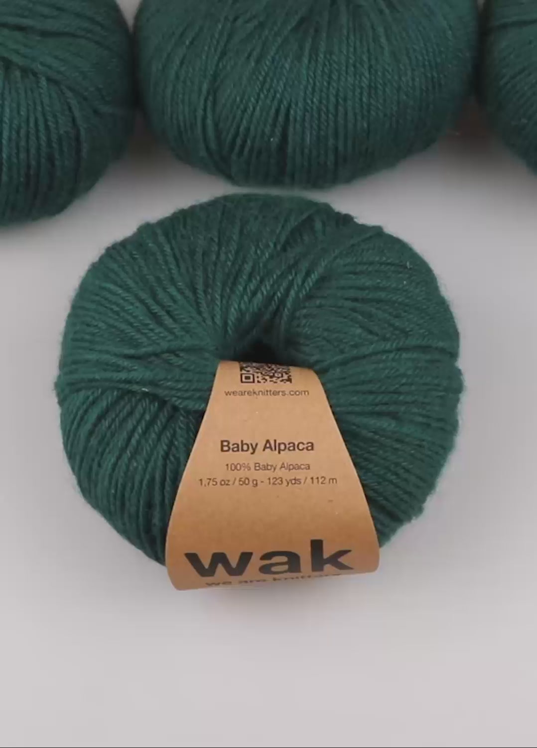 Baby Alpaca Forest Green