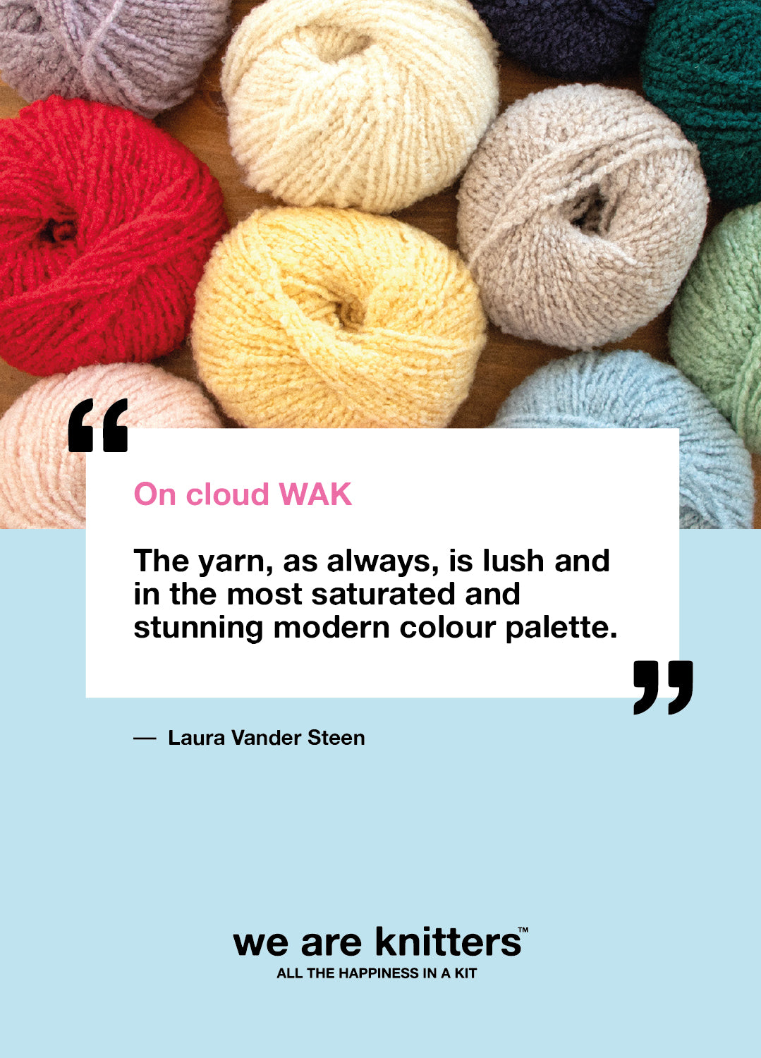 Morse Scarf Kit - Color Crush: Self Striping Version