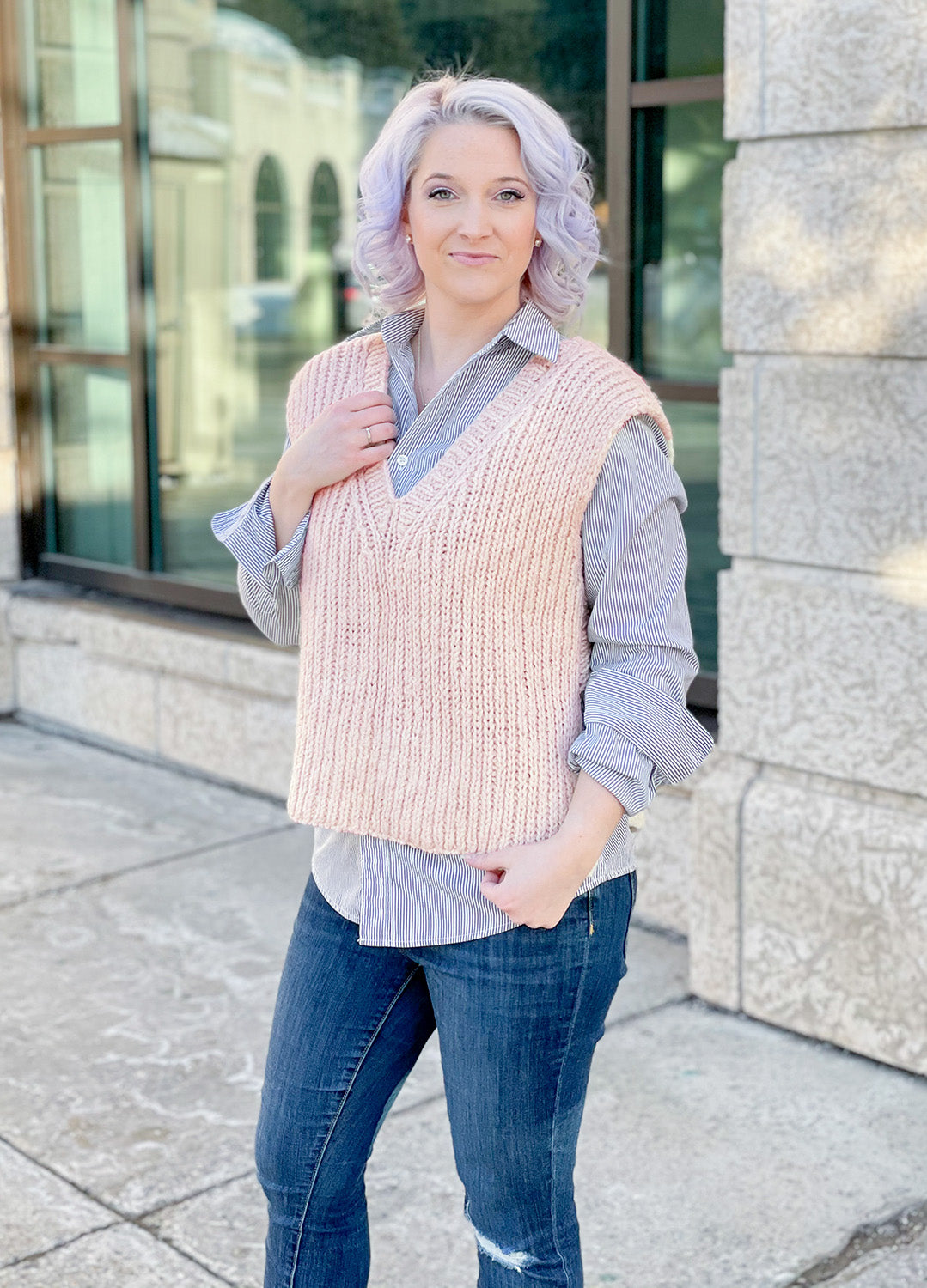 Step Into Prep Vest x @knitatude Kit