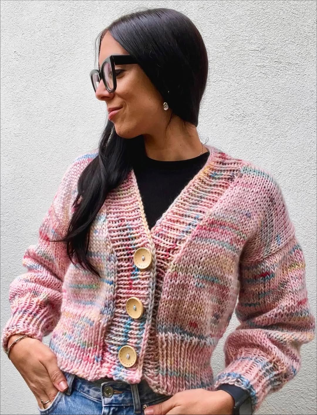 Tupelo Cardigan Kit - Yummy Yarn Fine Version – We Are Knitters