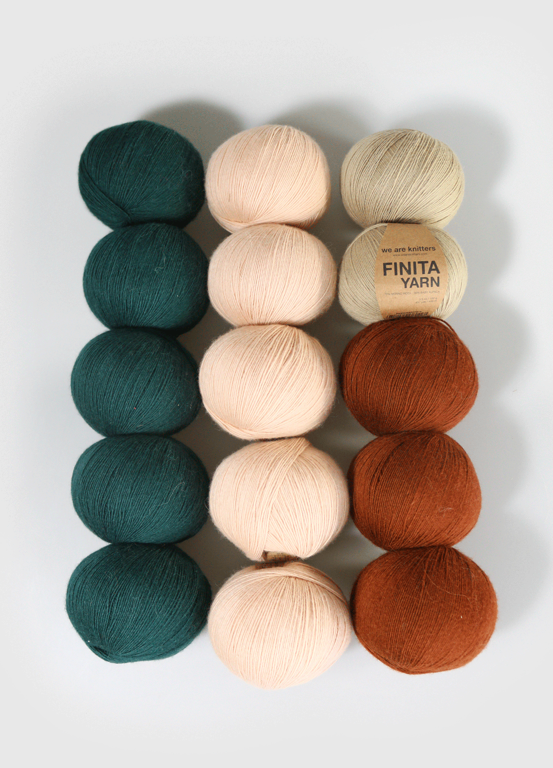 15 Pack of Finita Yarn Balls - Outlet Edition