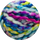Candy Twist Yarn Turquoise Sprinkle - Limited Edition
