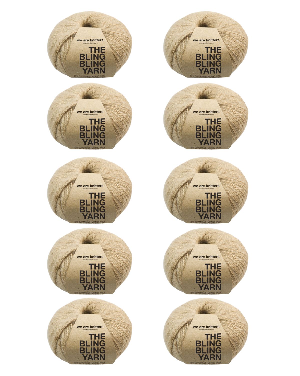 10 Pack of Bling Bling Yarn Balls - Outlet Edition