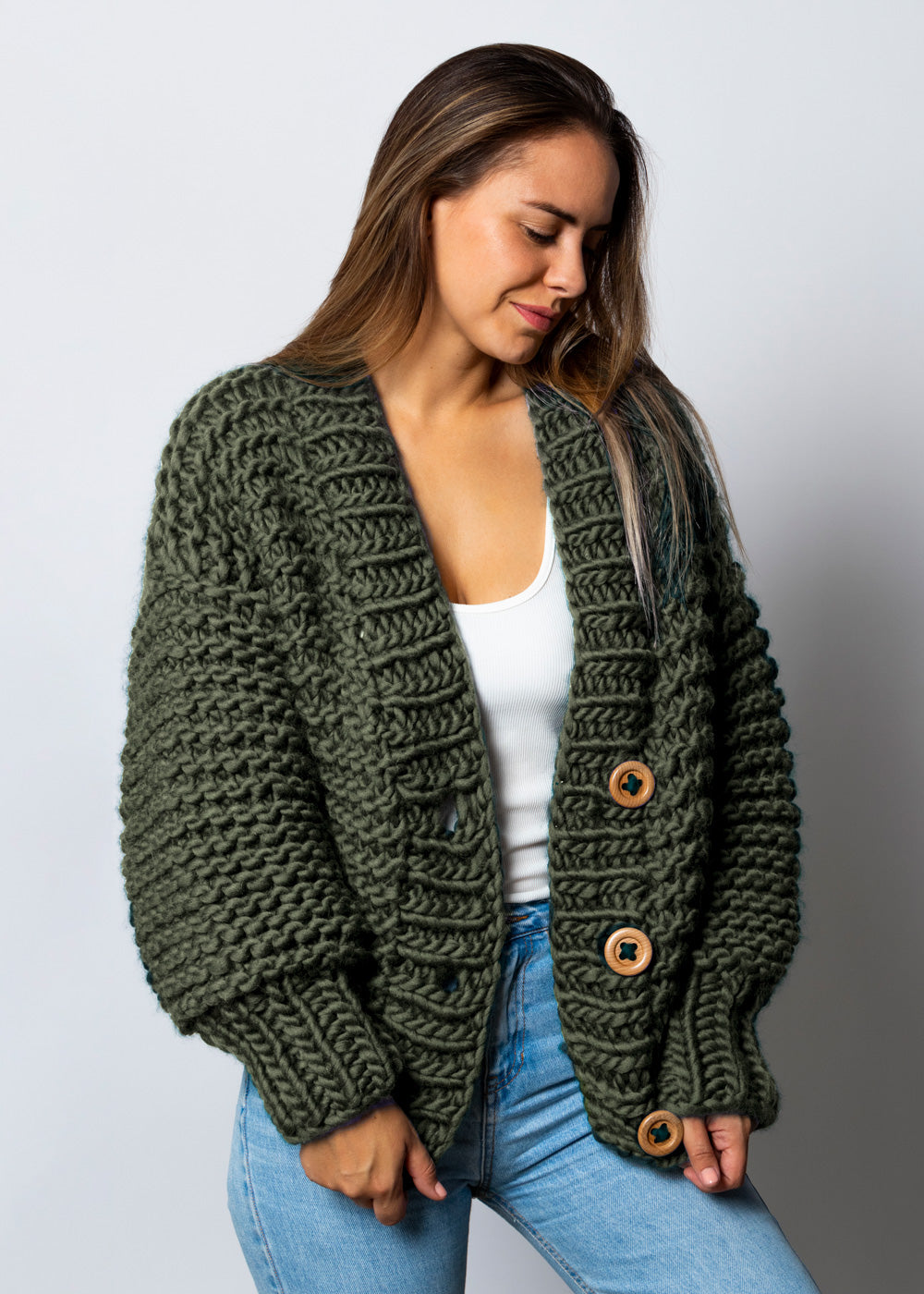 Avocado Cardigan Kit