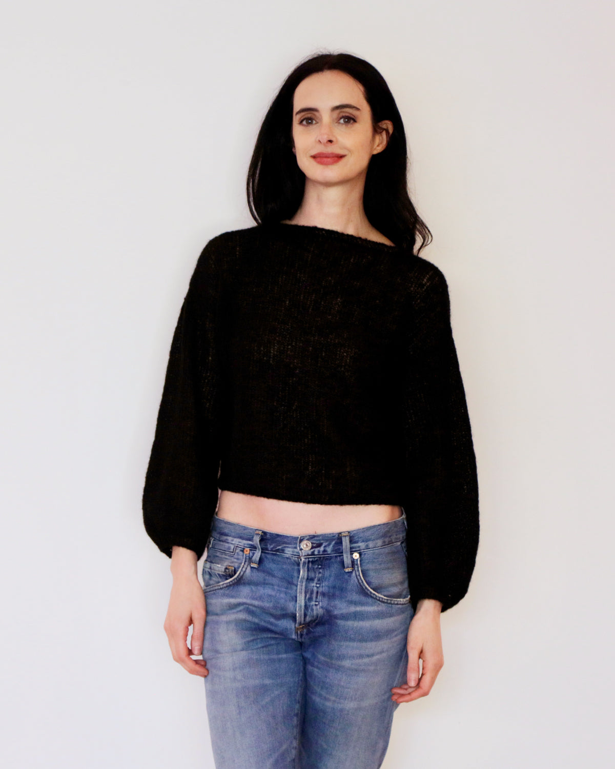 Backless Flirty Sweater Kit x Krysten Ritter