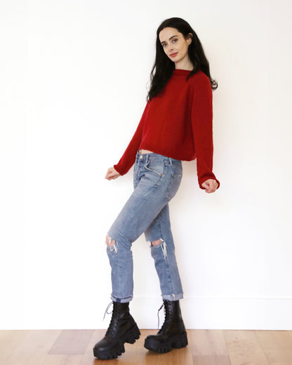 Bop Around Sweater Kit x Krysten Ritter