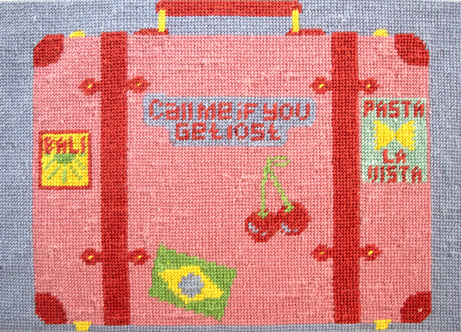 Call Me If You Get Lost Petit Point Kit