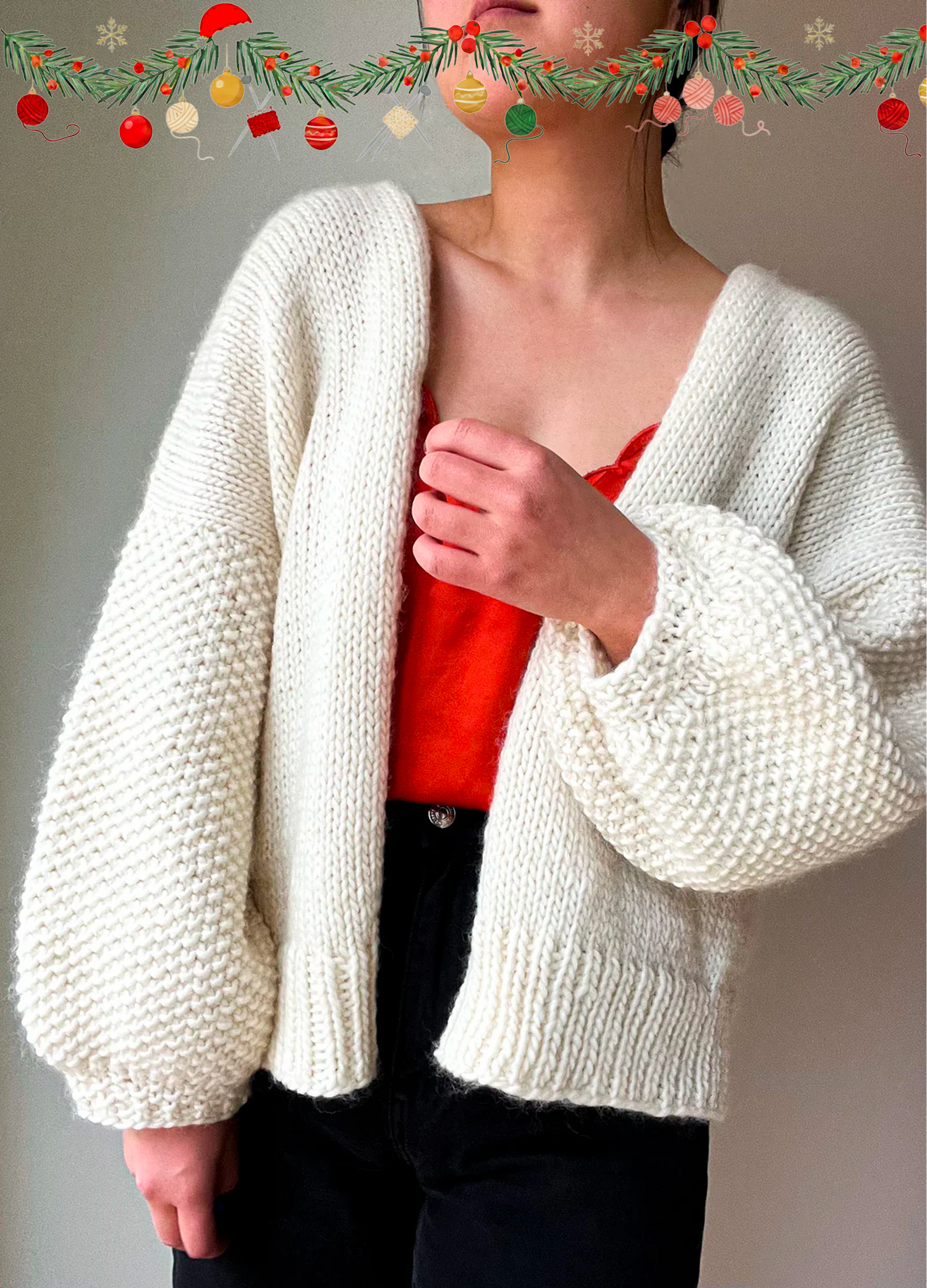 Kobe Cardigan WAK Edition x November Knits Kit – We Are Knitters