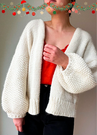 Kobe Cardigan WAK Edition x November Knits Kit – We Are Knitters
