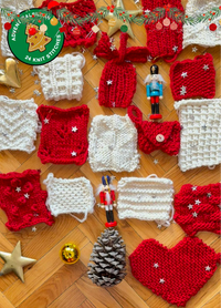Stitch Sampler Advent Calendar Knitting Kit: Learn The Basics