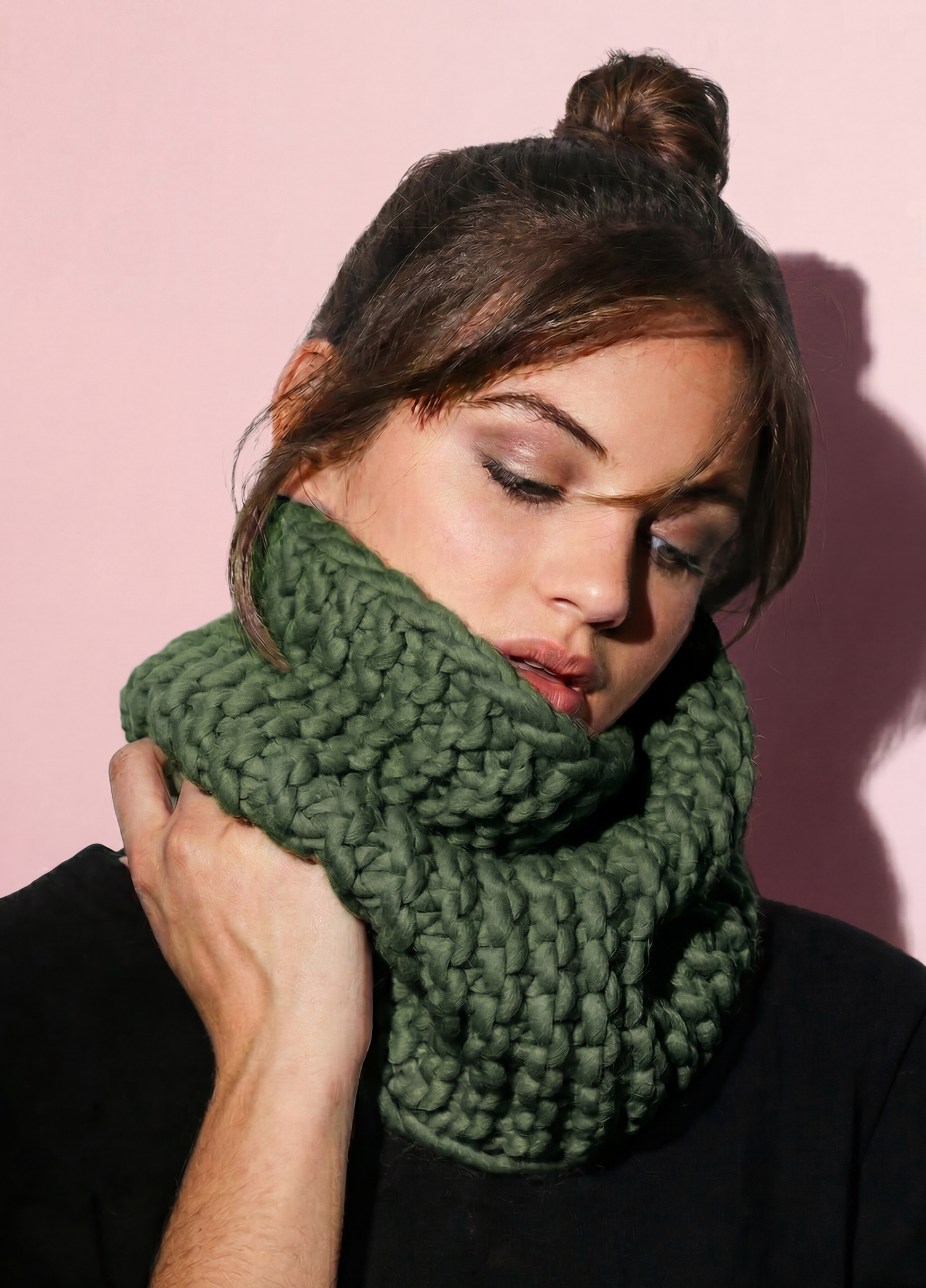 Himba Snood Kit - Premium Version – We Are Knitters