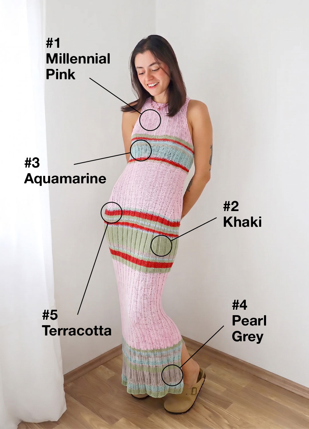The Samba Dress Kit x @paula.on.knits – We Are Knitters