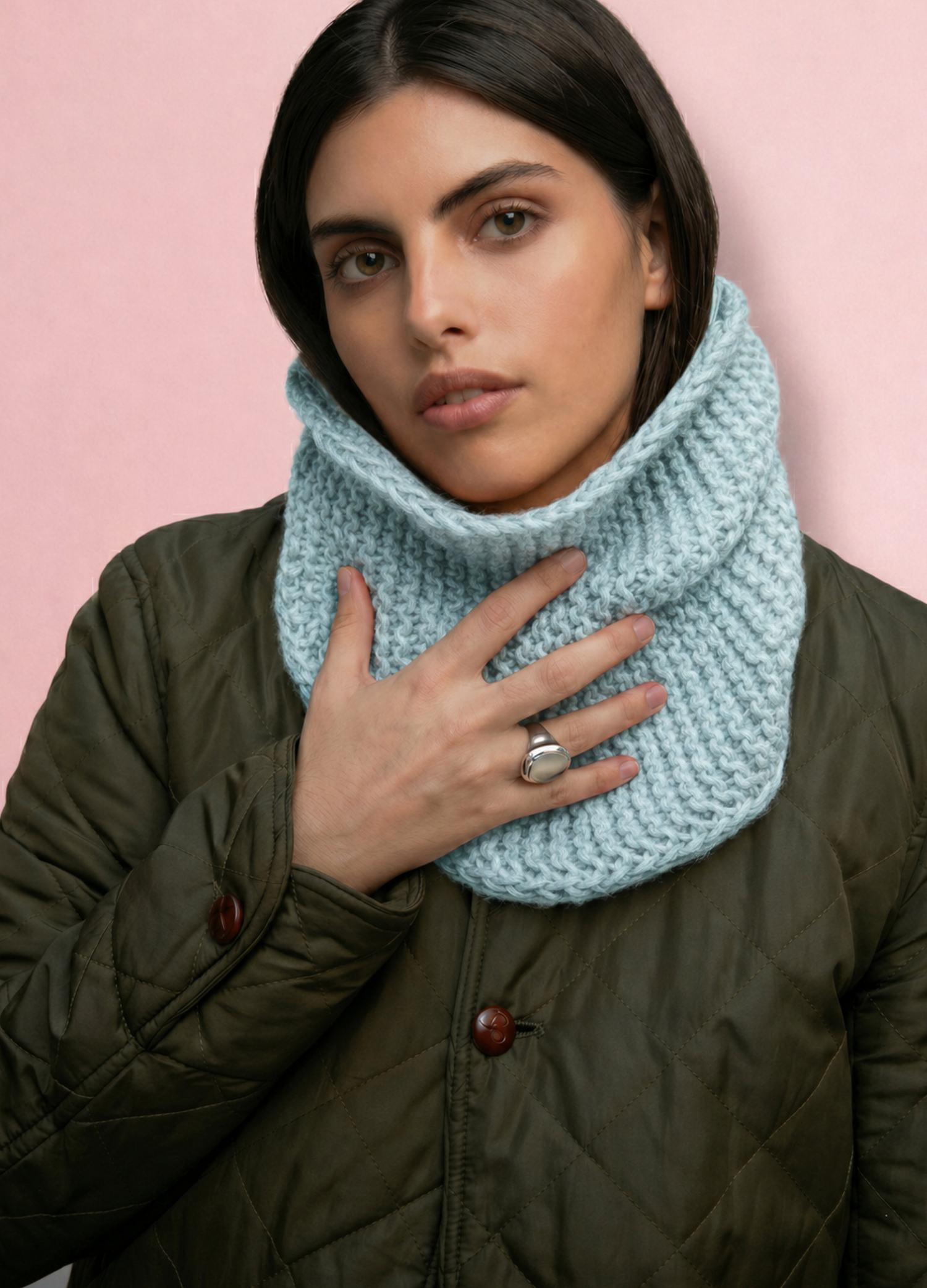 Skagen Snood Kit - Premium Version – We Are Knitters