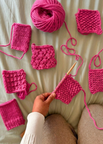 Make your first Snood - Stitch Sampler Kit: Learn The Basics Knitting Kit - Yummy Version