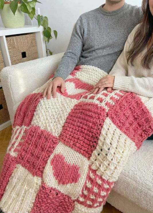 Love Stitch Sampler Blanket Kit - Yummy Version