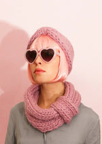 2 Kits Bundle @trustthemojo | The Blueberry Muffin Snood and Headband + Milkshake beanie