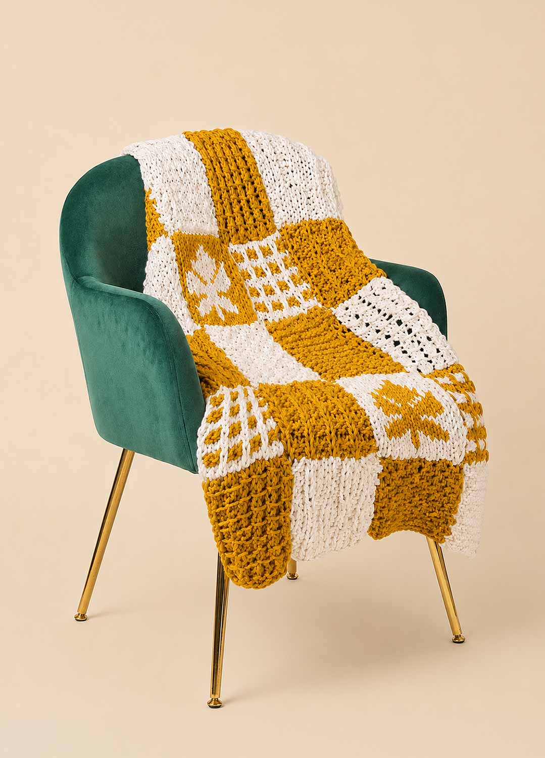 Autumn Leaves Stitch Sampler Blanket Kit - Yummy Version