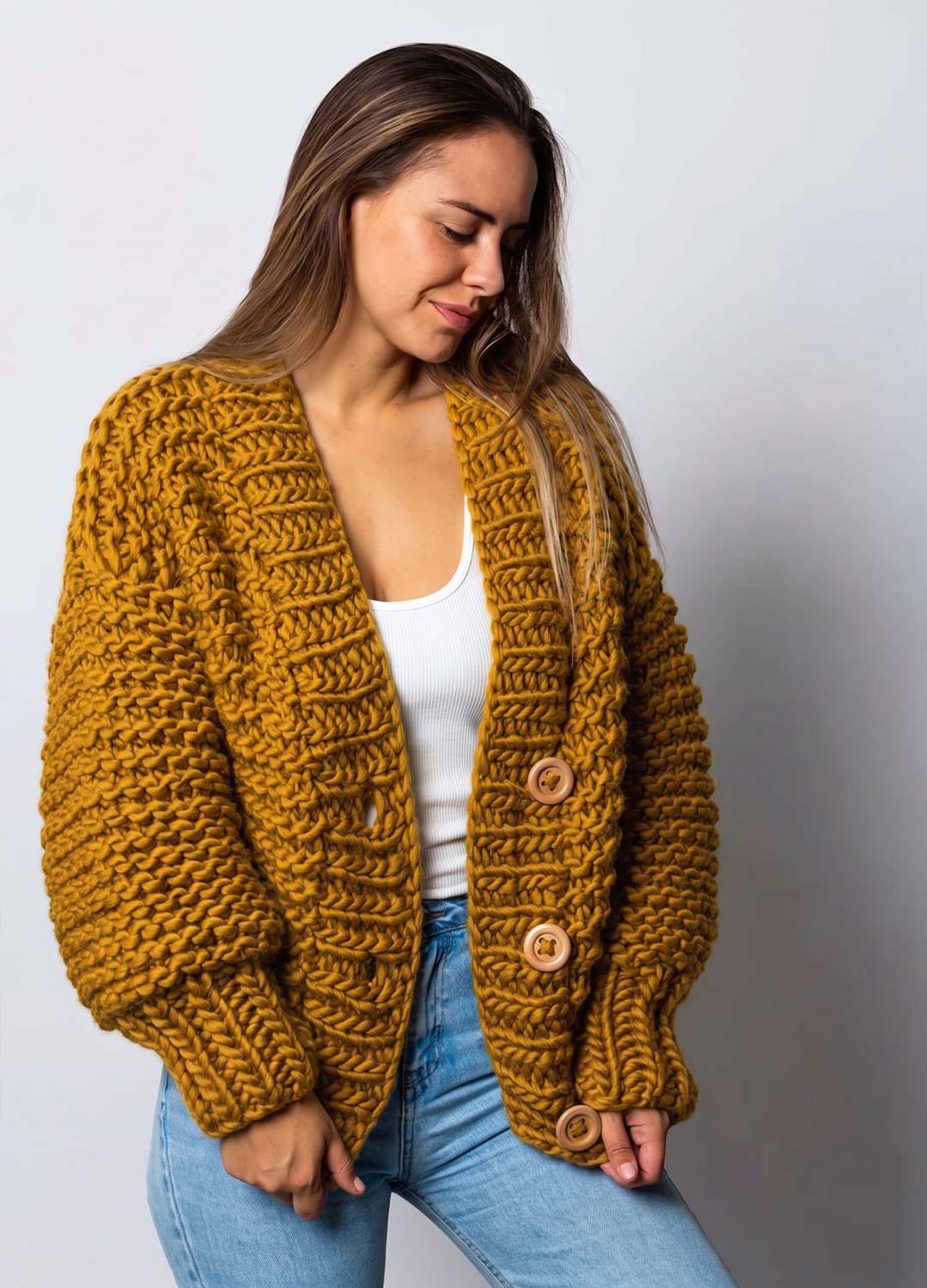 Avocado Cardigan Kit - Monthly Deal