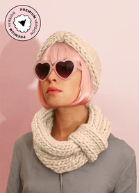 Blueberry Muffin Snood and Headband x @trustthemojo Kit - Premium Version