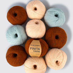 10 Pack of Finita Yarn Balls