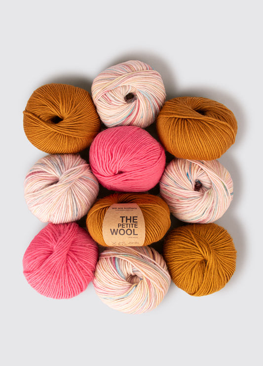 10 Pack of Petite Wool Yarn Balls - Outlet Edition