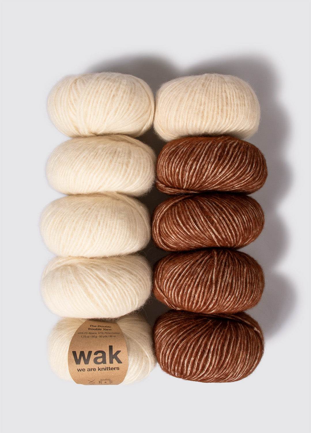 10 Pack of Double Trouble Yarn Balls