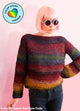Chewing Gum Sweater x @trustthemojo Kit - Color Crush: Self Striping Version