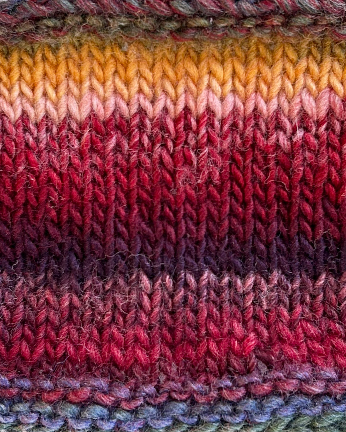 Color Crush Yarn Rainbow Fade