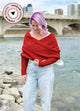 Easy Eyelet Sweater Scarf x @knitatude Kit - Petite Premium Version