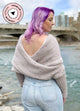 Easy Eyelet Sweater Scarf x @knitatude Kit - Petite Premium Version