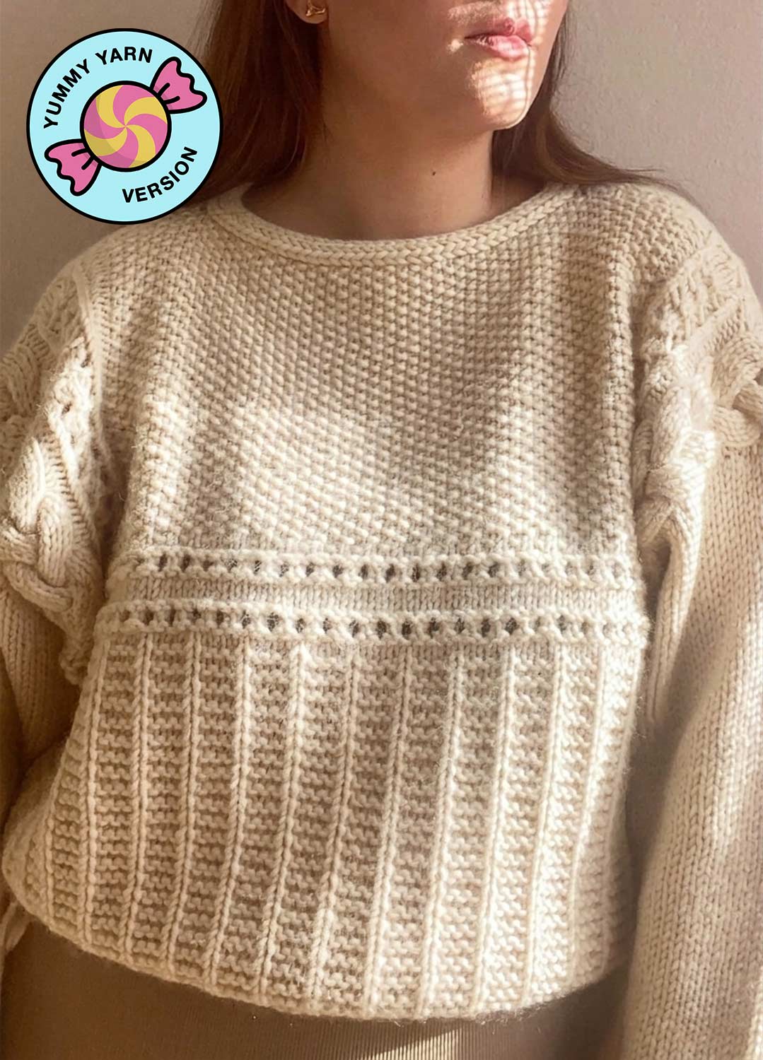 Elm Sweater x Augustins Kit - Yummy Version