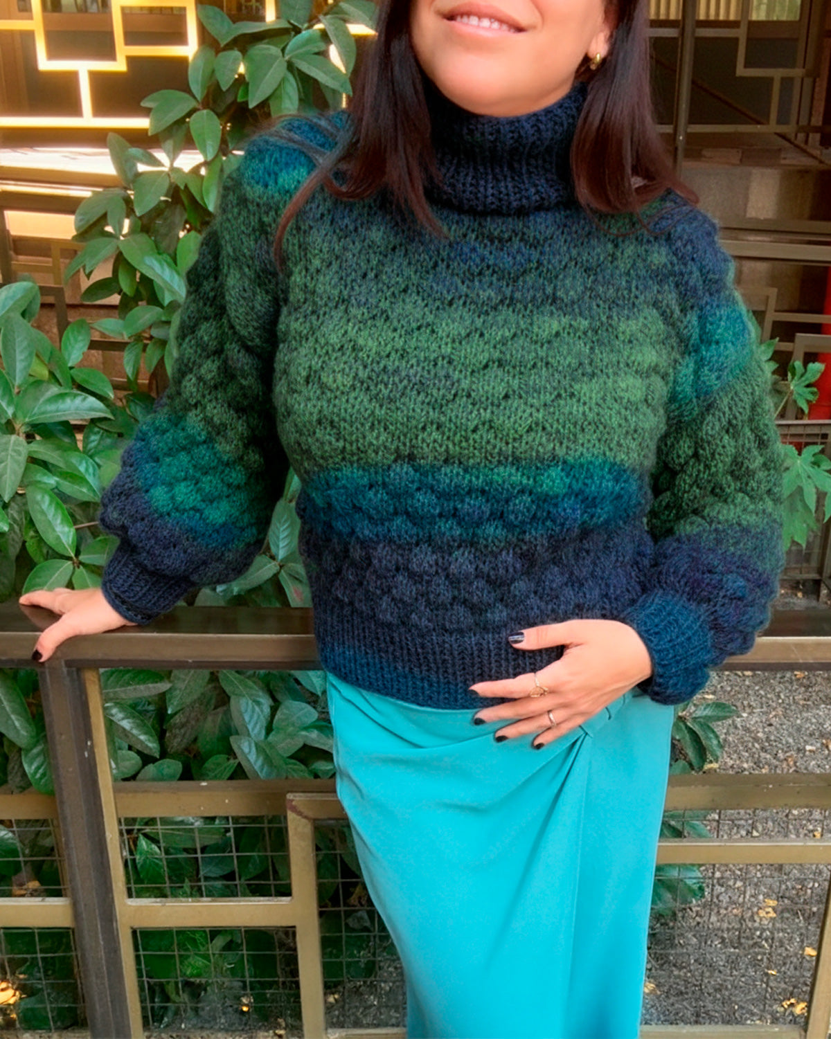 Etna Sweater Kit - Color Crush: Self Striping Version