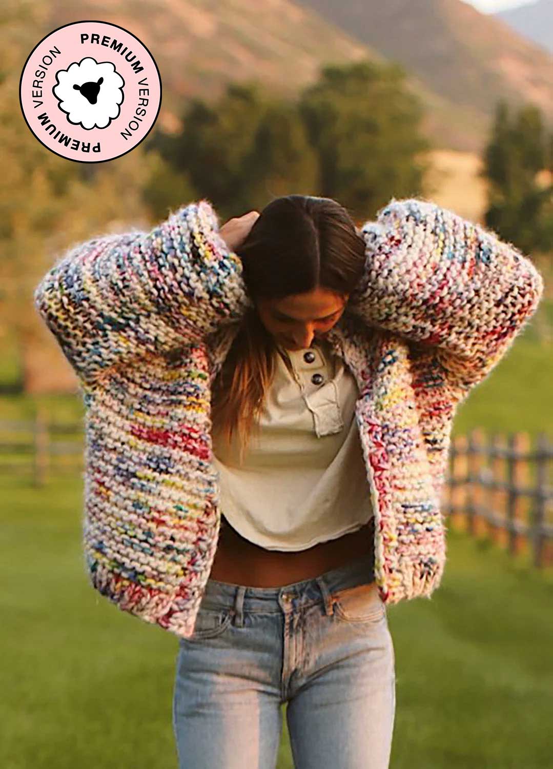 Family Cardigan x Smallable Kit - Premium Version – We Are Knitters