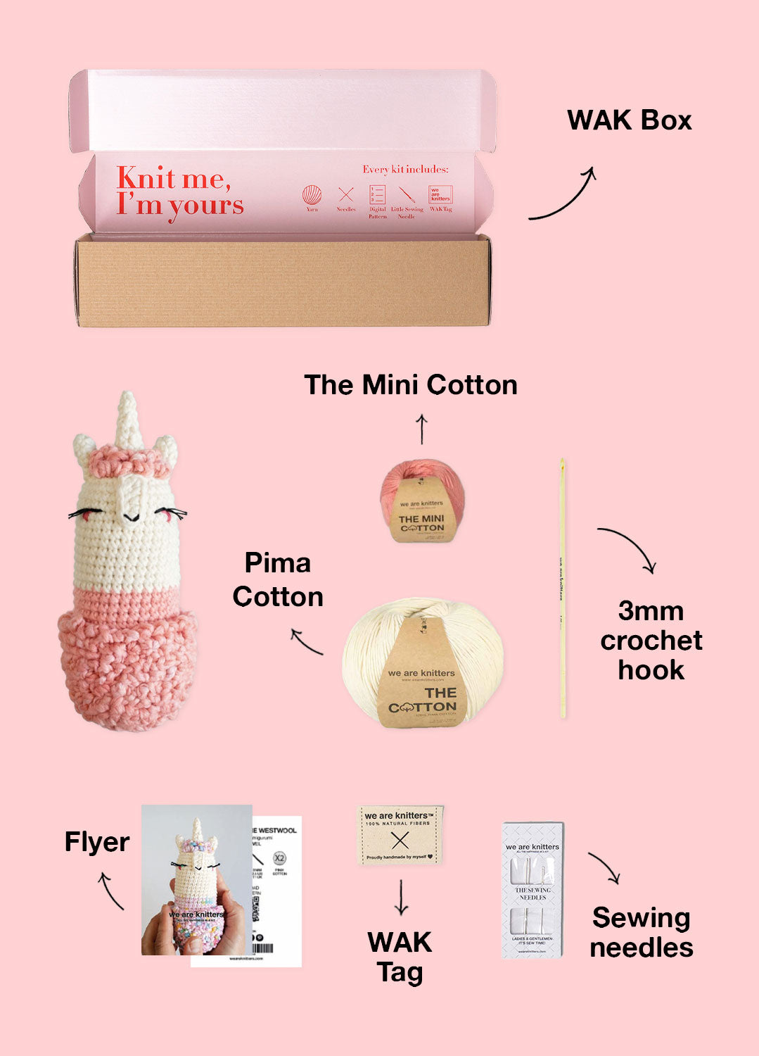 Unicorn Vivienne Westwool x @lalylaland Amigurumi Kit