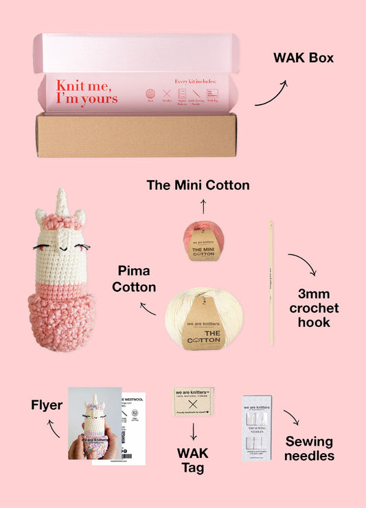 Unicorn Vivienne Westwool x @lalylaland Amigurumi Kit