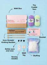 The Knitty Dog - Easy Mini Knitted Dog Kit - Cuddle Yarn
