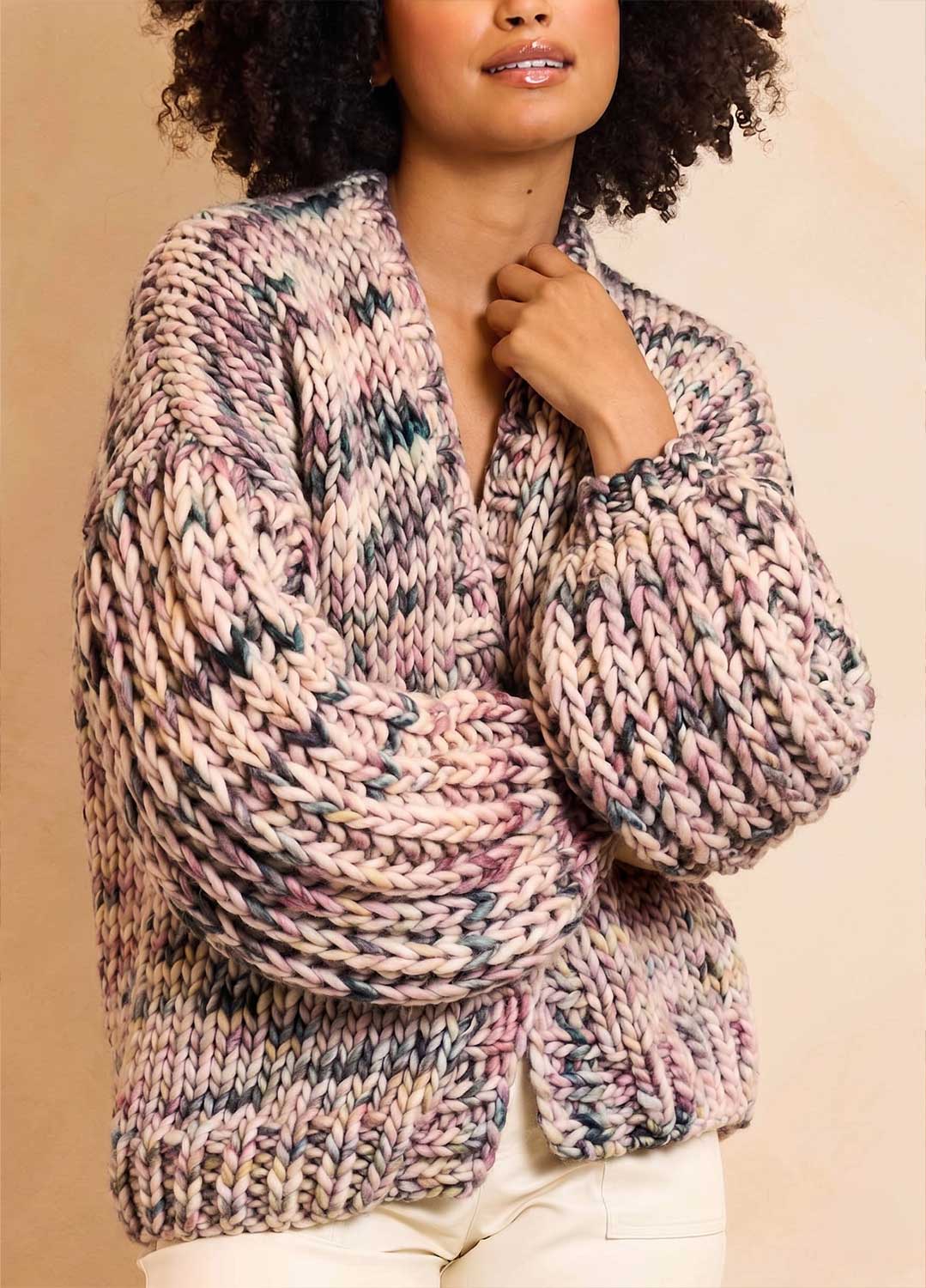 Fresco Cardigan Kit - Candy Twist Version