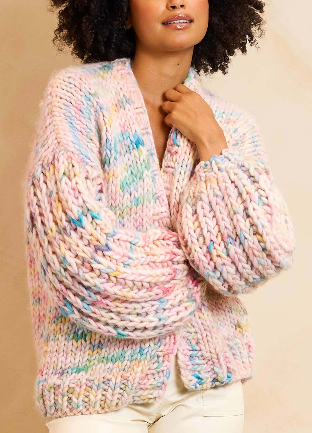 Fresco Cardigan Kit - Candy Twist Version