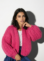 Fresco Cardigan Kit - Yummy Yarn Version