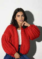 Fresco Cardigan Kit - Yummy Yarn Version
