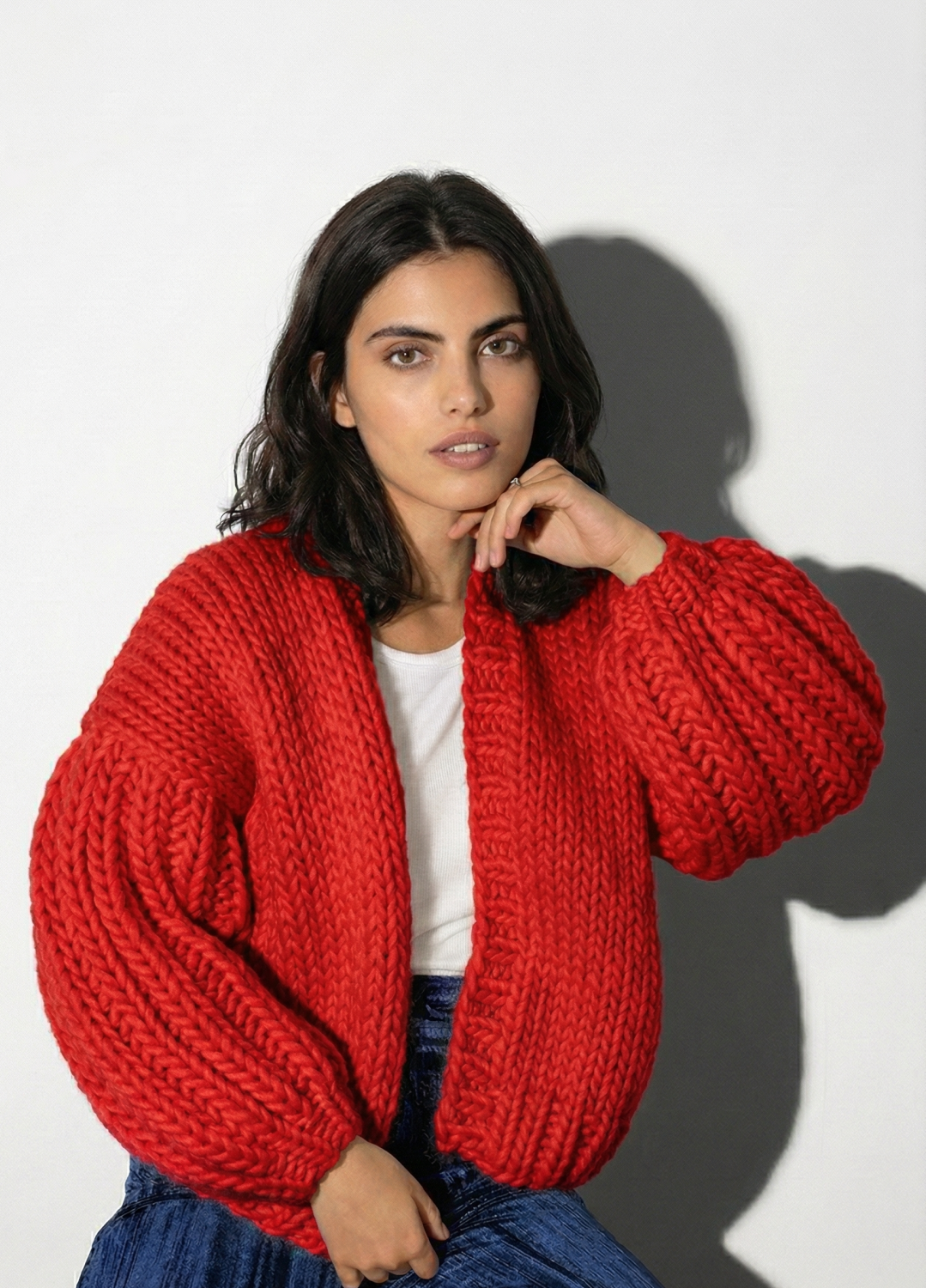 Fresco Cardigan Kit - Yummy Yarn Version