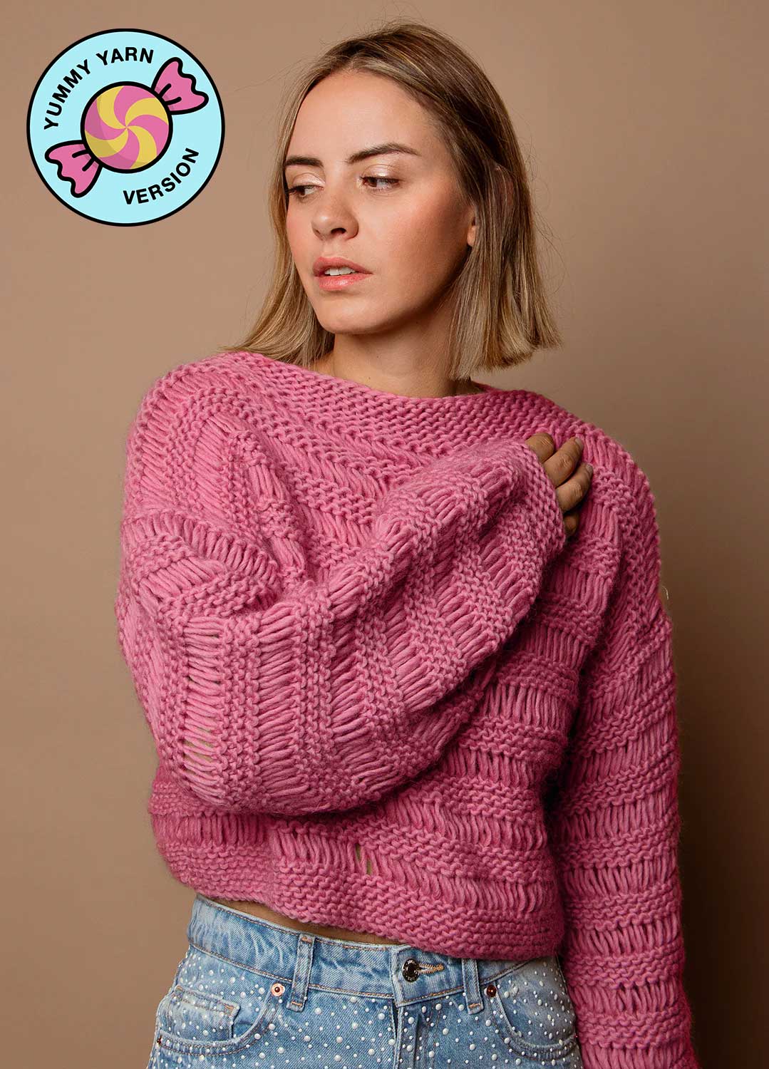 Ginkgo Sweater Kit - Yummy Version