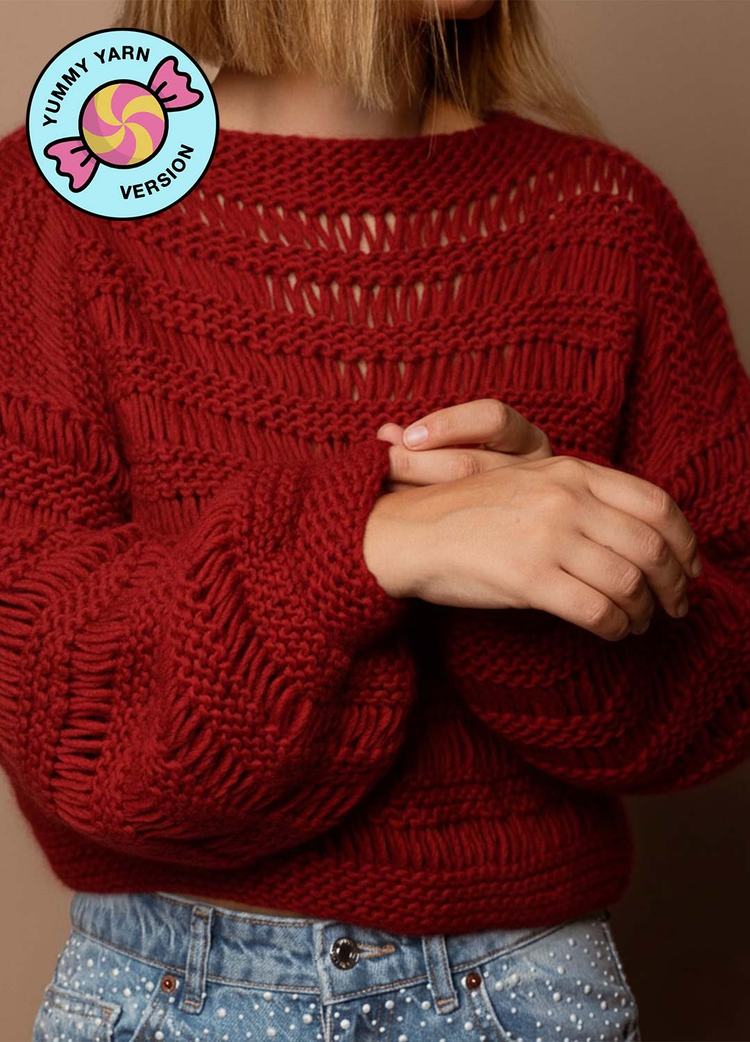 Ginkgo Sweater Kit - Yummy Version