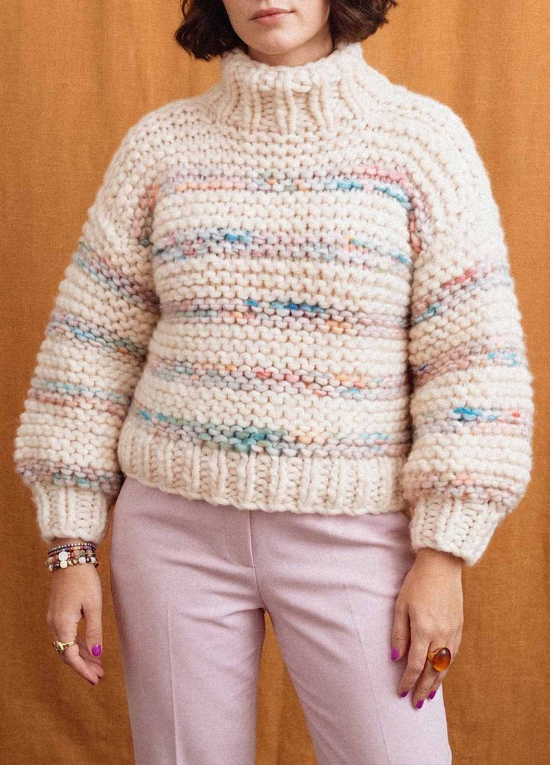 Glacé Sweater Kit - Yummy Yarn Version