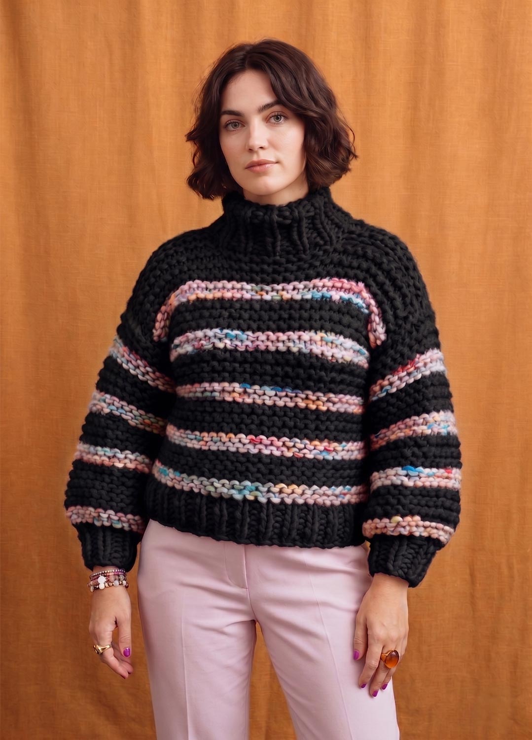 Glacé Sweater Kit - Yummy Yarn Version